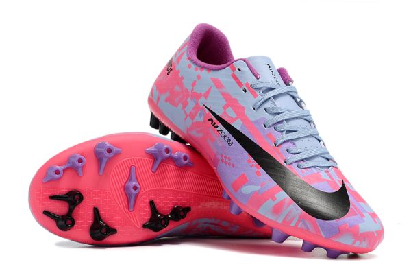 Botas de Fútbol Nike Vapor 15 Academy AG Rosa Morado Azul