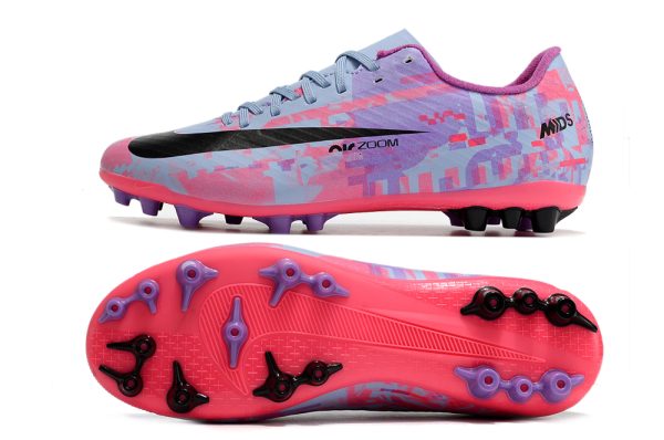 Botas de Fútbol Nike Vapor 15 Academy AG Rosa Morado Azul