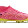 Botas de Fútbol Nike Air Zoom Mercurial Superfly IX Academy AG rosa verde