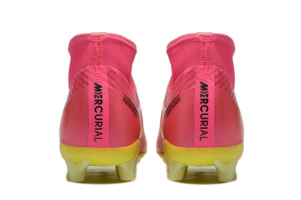 Botas de Fútbol Nike Air Zoom Mercurial Superfly IX Academy AG rosa verde