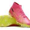 Botas de Fútbol Nike Air Zoom Mercurial Superfly IX Academy AG rosa verde