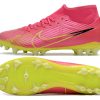 Botas de Fútbol Nike Air Zoom Mercurial Superfly IX Academy AG rosa verde