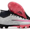 Botas de Fútbol Nike Air Zoom Mercurial Superfly IX Elite AG Plata Negro Rosa