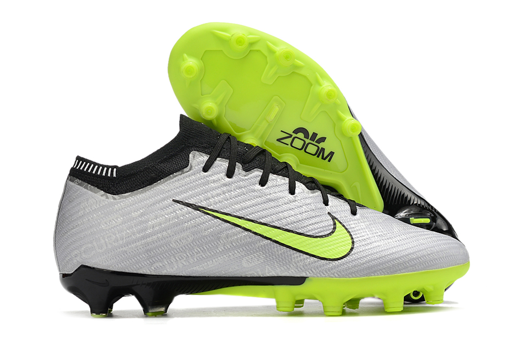 Botas de Fútbol Nike Zoom Vapor 15 Elite SE AG-Verde Plata Negro