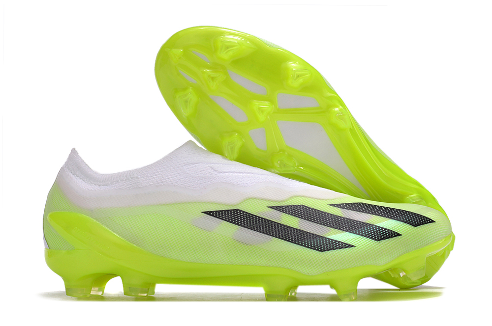 Botas de Fútbol Adidas X CRAZYFAST.1 LL FG Verde Blanco