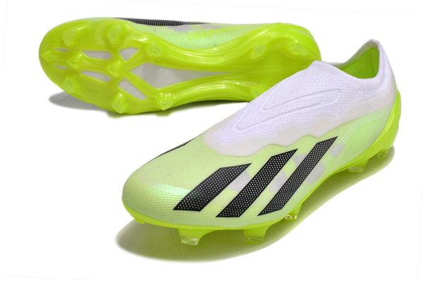 Botas de Fútbol Adidas X CRAZYFAST.1 LL FG Verde Blanco