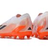 Botas de Fútbol Adidas x23crazyfast.1 FG Rosa Naranja Blanco