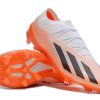 Botas de Fútbol Adidas x23crazyfast.1 FG Rosa Naranja Blanco