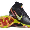 Botas de Fútbol Nike Air Zoom Mercurial Superfly IX Elite FG Negro Verde Rosa