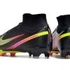 Botas de Fútbol Nike Air Zoom Mercurial Superfly IX Elite FG Negro Verde Rosa