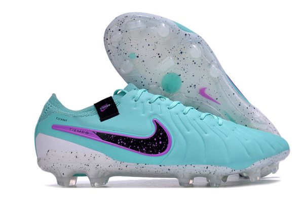 Botas de Fútbol NikeTiempo Legend 10 Elite FG – Azul Morado