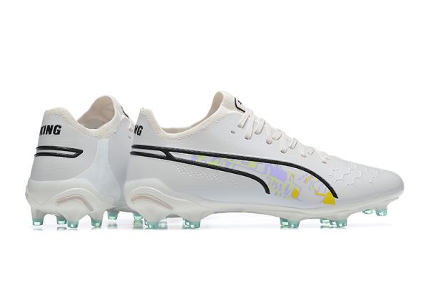 Botas de Fútbol Puma King Ultimate Icon MG – Blanco