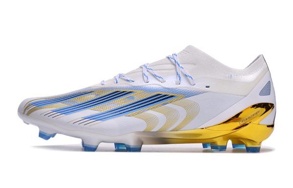 Botas de Fútbol Adidas x23crazyfast.1 FG Blanco Azul