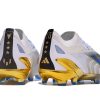 Botas de Fútbol Adidas x23crazyfast.1 FG Blanco Azul