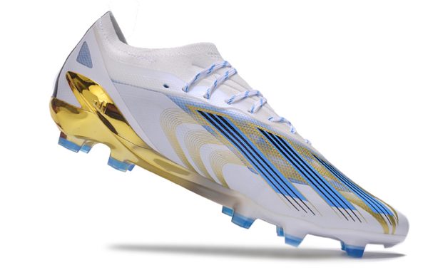 Botas de Fútbol Adidas x23crazyfast.1 FG Blanco Azul