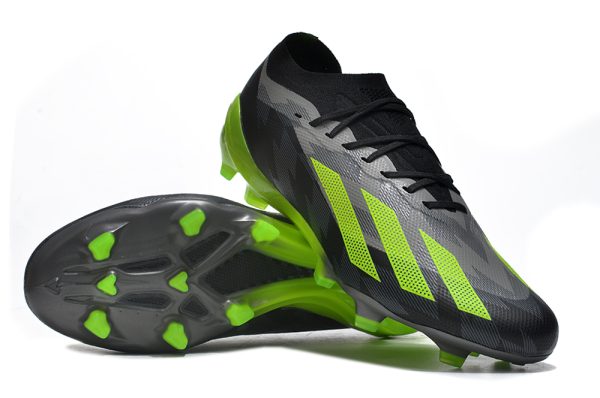 Botas de Fútbol Adidas x23crazyfast.1 FG Negro Verde