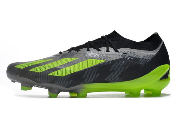 Botas de Fútbol Adidas x23crazyfast.1 FG Negro Verde