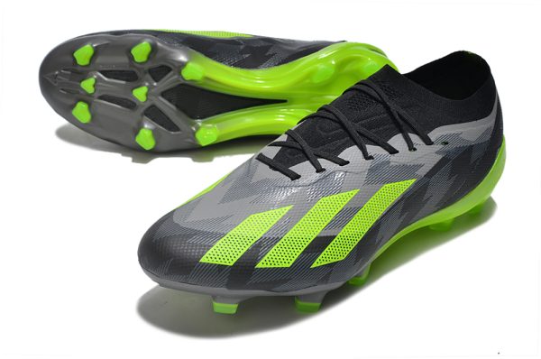 Botas de Fútbol Adidas x23crazyfast.1 FG Negro Verde