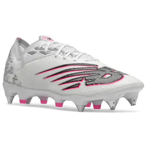 Botas de Fútbol New Balance Furon V6 + Pro Alpha Flair FG- Blanco