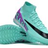 Botas de Fútbol Nike Air Zoom Mercurial Vapor XV Elite TF – Verde Púrpura