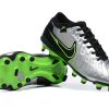 Botas de Fútbol Nike Tiempo Legend 10 Elite FG – Plata Verde