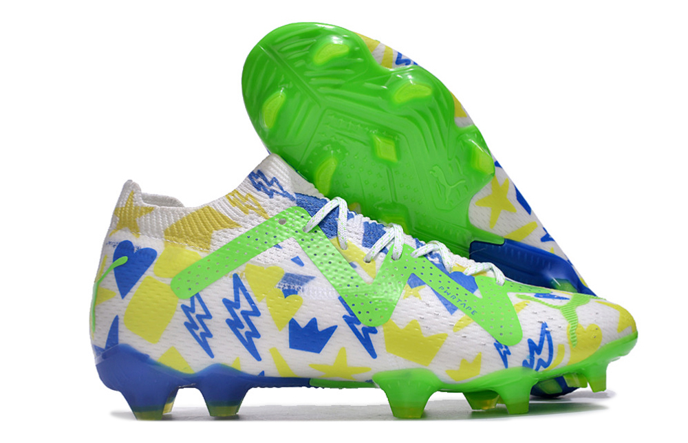 Botas de Fútbol Puma Future Ultimate FG – Verde Azul