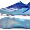 Botas de Fútbol adidas X Crazyfast.1 Laceless FG Azul Morado