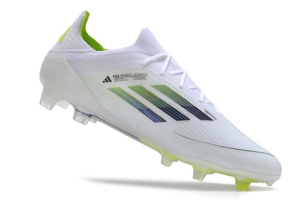 Botas de Fútbol Adidas F50 FG Blanco Verde