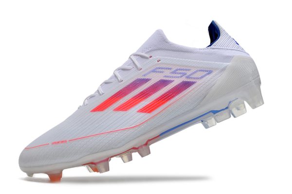 Botas de Fútbol Adidas F50 FG Blanco Rosa