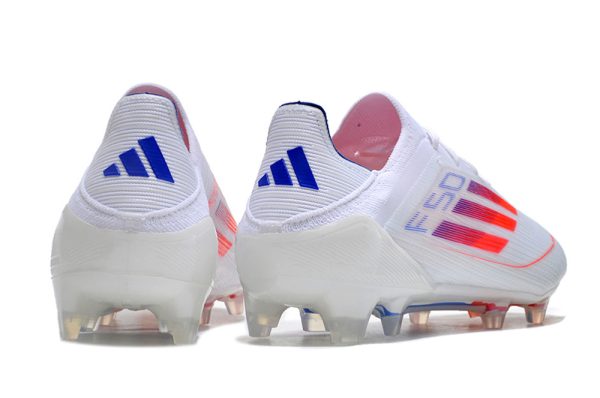 Botas de Fútbol Adidas F50 FG Blanco Rosa