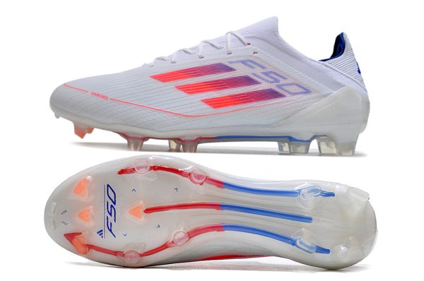 Botas de Fútbol Adidas F50 FG Blanco Rosa