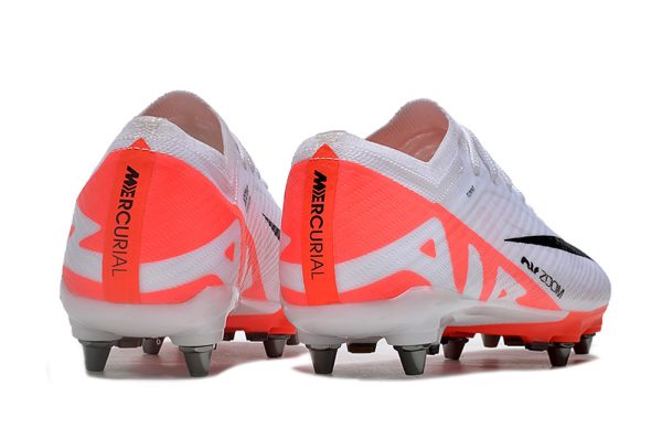 Botas de Fútbol Nike AIR Zoom Mercurial Vapor 15 Elite SG Blanco Naranja