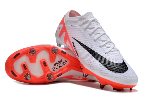 Botas de Fútbol Nike AIR Zoom Mercurial Vapor 15 Elite SG Blanco Naranja