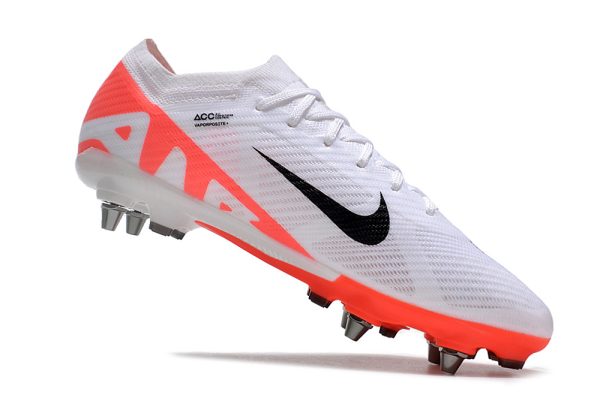 Botas de Fútbol Nike AIR Zoom Mercurial Vapor 15 Elite SG Blanco Naranja