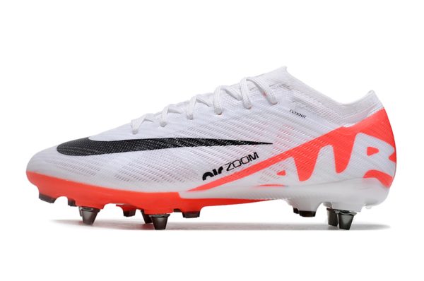 Botas de Fútbol Nike AIR Zoom Mercurial Vapor 15 Elite SG Blanco Naranja