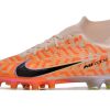 Botas de Fútbol Nike Air Zoom Mercurial Superfly IX AG Naranja  Blanco