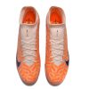 Botas de Fútbol Nike Air Zoom Mercurial Superfly IX AG Naranja  Blanco