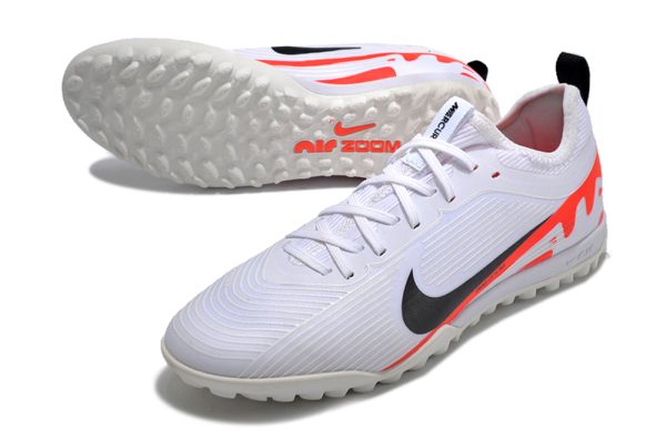 Botas de Fútbol Nike Air Zoom Mercurial Vapor XV Pro TF – Blanco Naranja