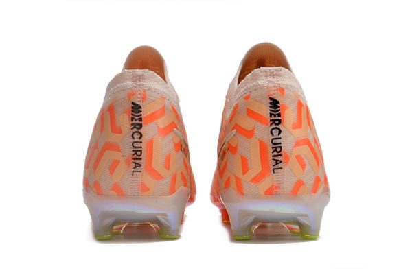 Botas de Fútbol Nike Mercurial Vapor 15 Mbappé FG Naranja  Blanco