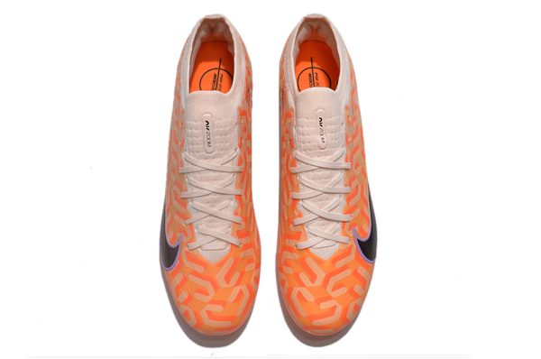 Botas de Fútbol Nike Mercurial Vapor 15 Mbappé FG Naranja  Blanco