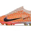 Botas de Fútbol Nike Mercurial Vapor 15 Mbappé FG Naranja  Blanco