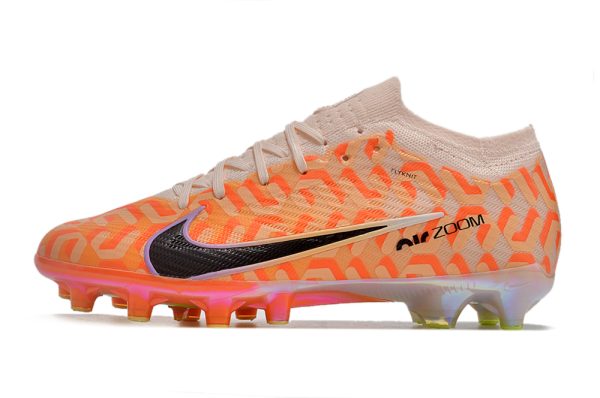 Botas de Fútbol Nike Mercurial Vapor 15 Mbappé FG Naranja  Blanco