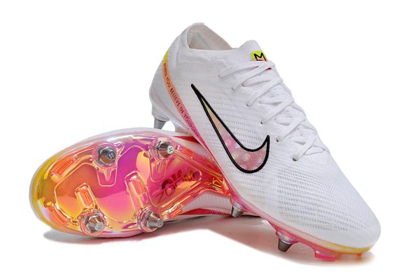 Botas de Fútbol Nike Vapor 15 SG-Blanco Rosa