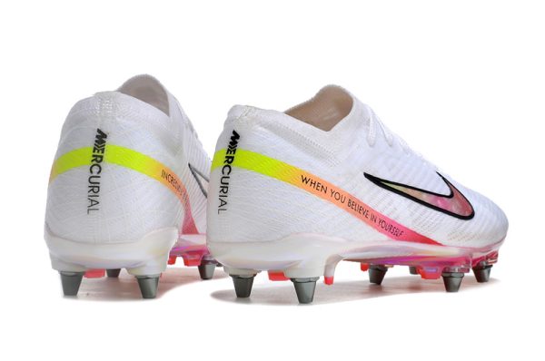 Botas de Fútbol Nike Vapor 15 SG-Blanco Rosa