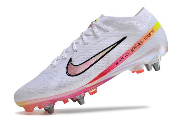 Botas de Fútbol Nike Vapor 15 SG-Blanco Rosa