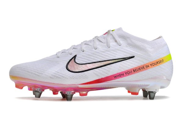 Botas de Fútbol Nike Vapor 15 SG-Blanco Rosa