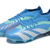 Botas de Fútbol Adidas Predator Accuracy+ FG Azul Blanco