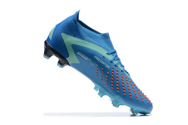 Botas de Fútbol Adidas Predator Accuracy+ FG Azul Blanco