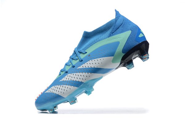 Botas de Fútbol Adidas Predator Accuracy+ FG Azul Blanco