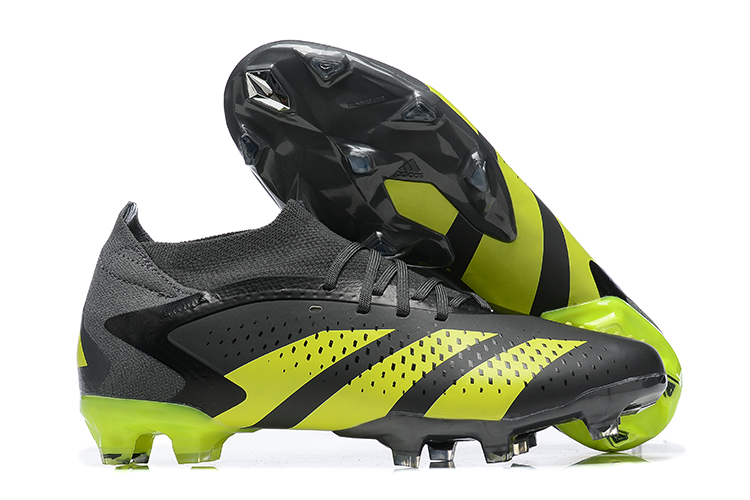 Botas de Fútbol Adidas Predator Accuracy+ FG Verde Negro